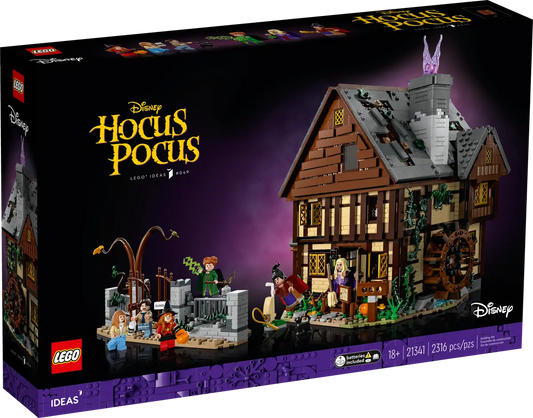 Disney Hocus Pocus: het huisje van de Sanderson-zussen - 21341