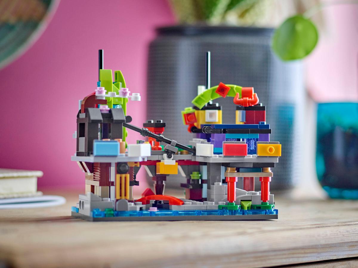 Micro NINJAGO stadsmarkten- 40706