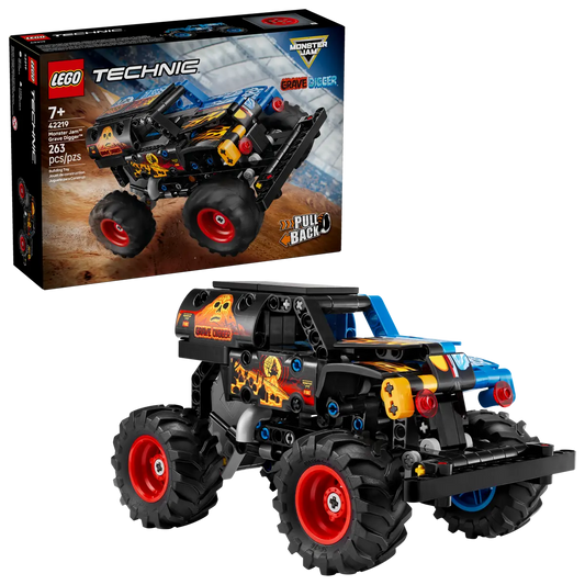 Monster Jam™ Grave Digger™ vuur en ijs - 42219