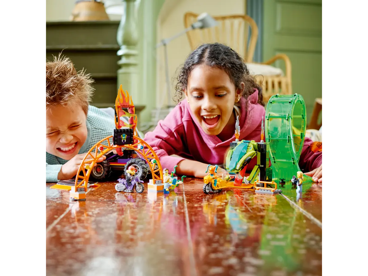 Dubbele looping stuntarena - 60339