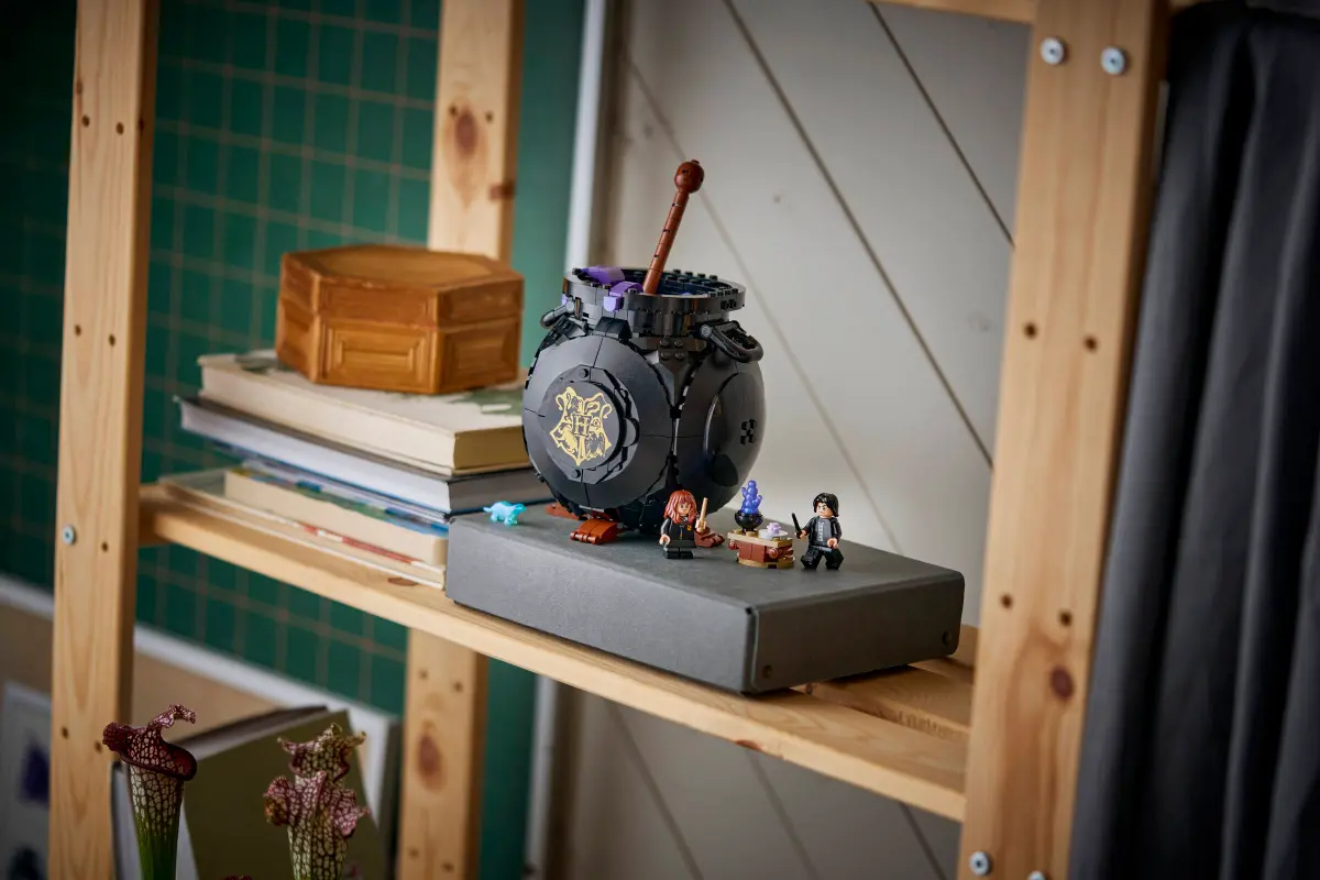 Ketel met geheim toverdrankenklaslokaal - 76464