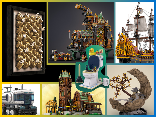 LEGO BrickLink Designer Program 2028 Wave 1 fan vote is live