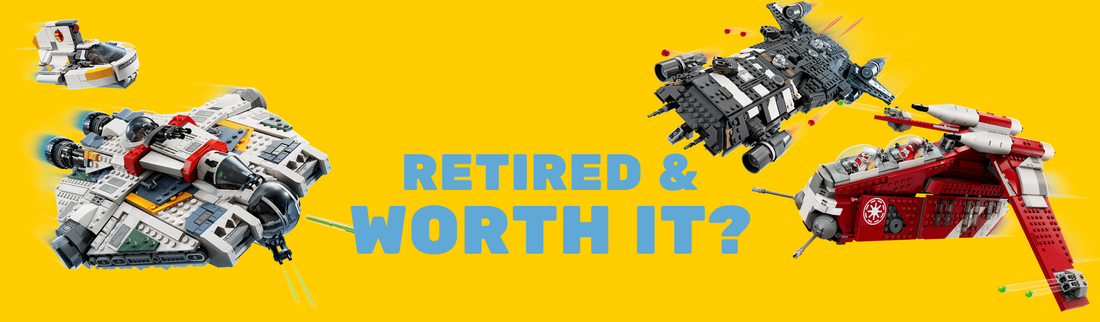 Retired and worth it? Star Wars LEGO sets onder de loep