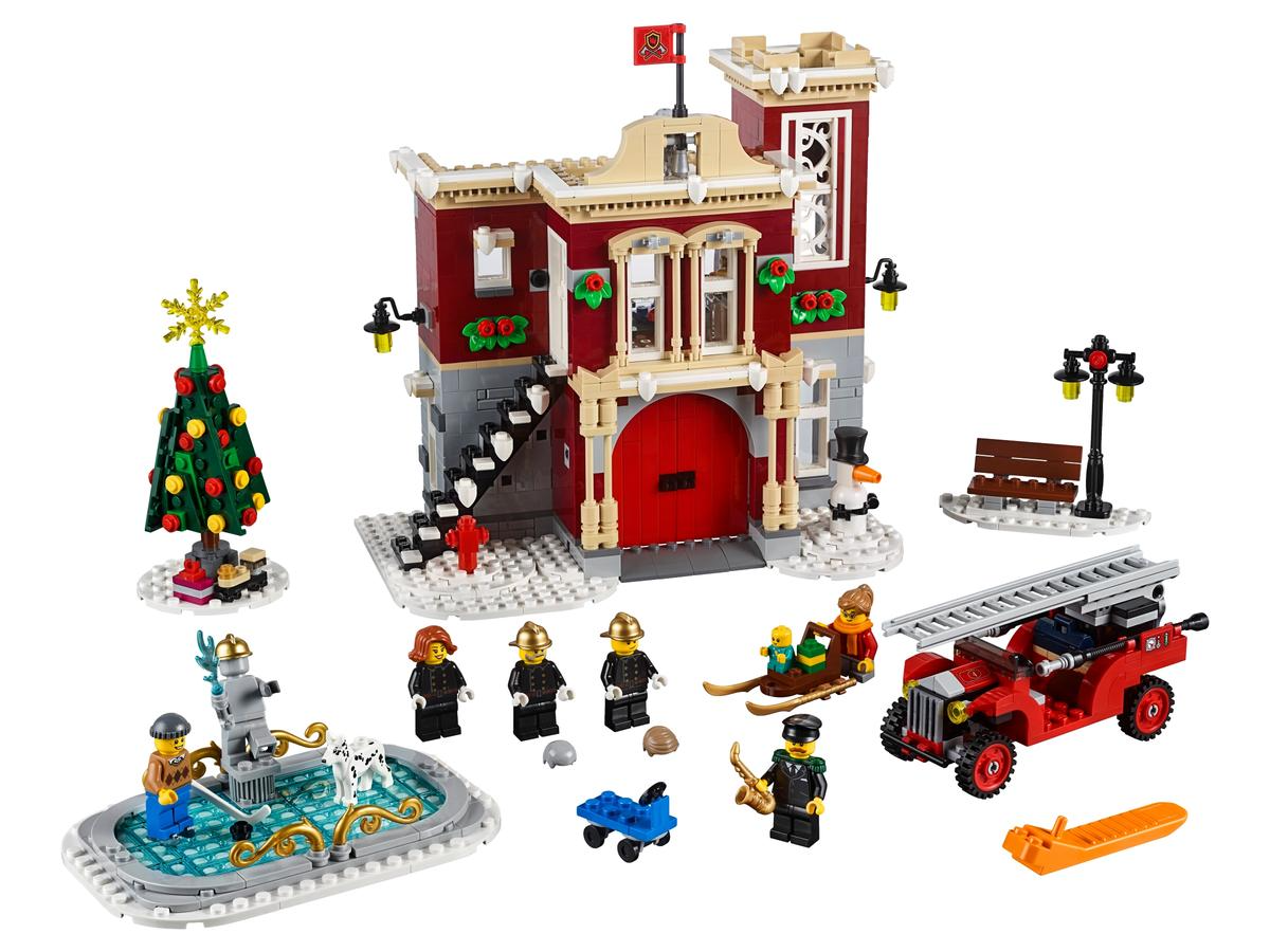 Winter Village Fire Station - 10263