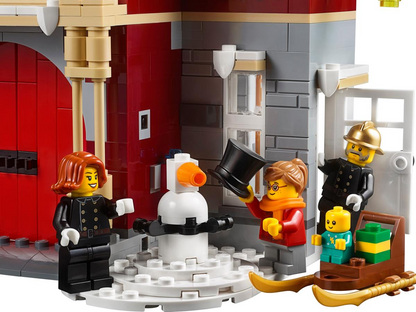 Winter Village Fire Station - 10263