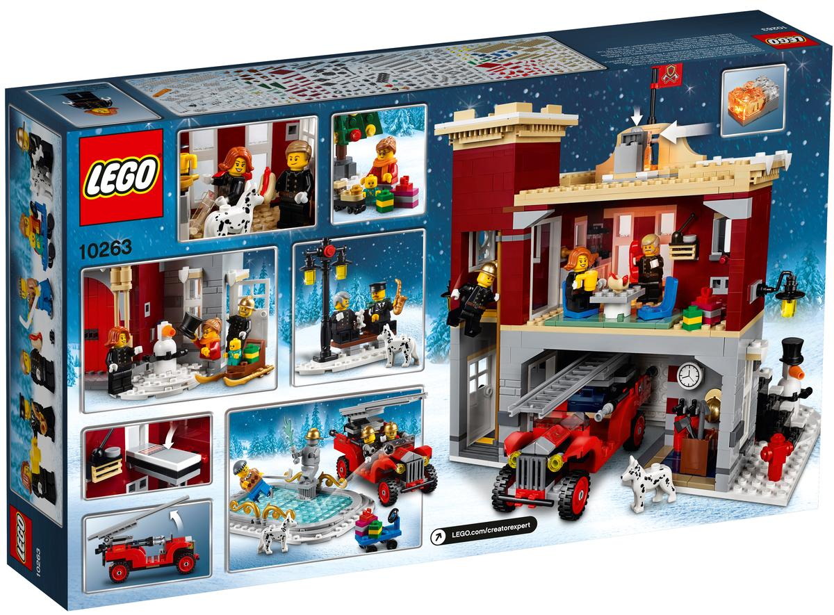 Winter Village Fire Station - 10263