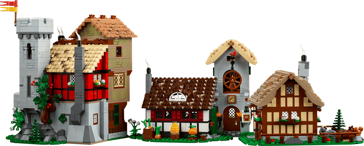 Middeleeuws stadsplein - 10332