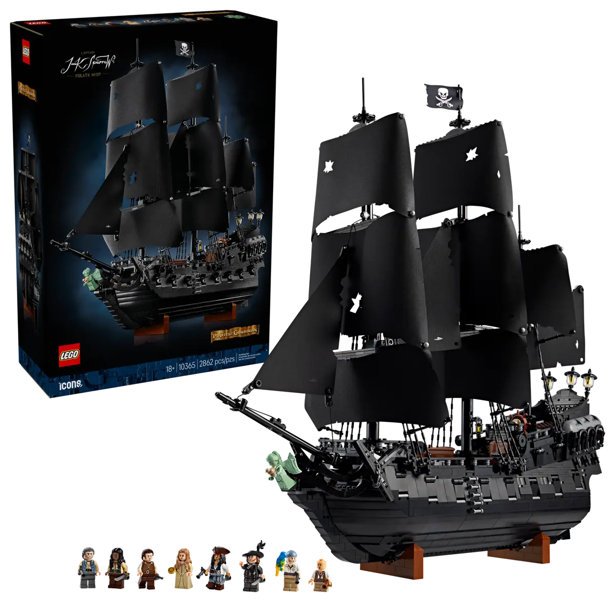 Het piratenschip van kapitein Jack Sparrow - 10365