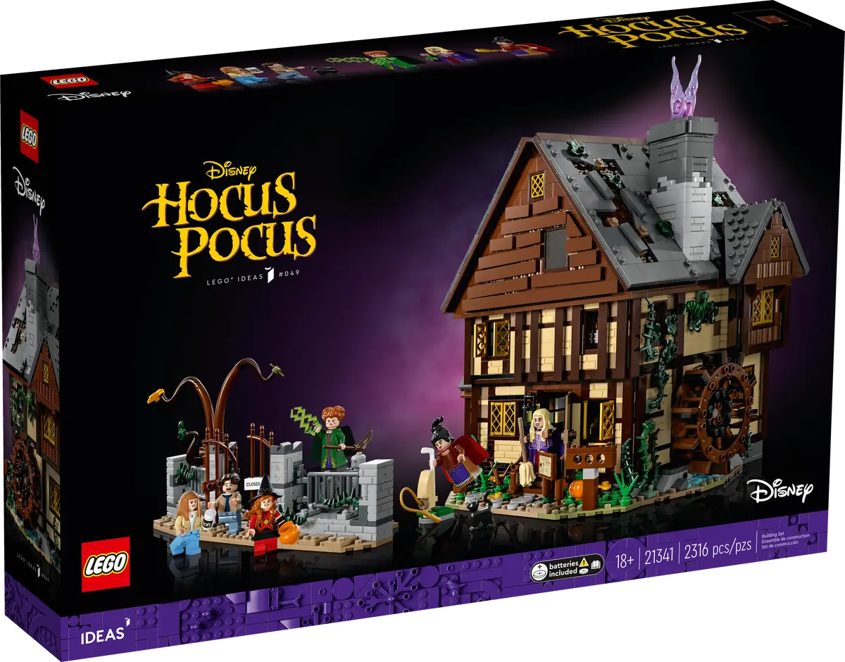 Disney Hocus Pocus: het huisje van de Sanderson-zussen - 21341