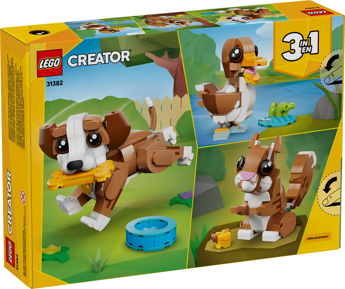 Schattige dieren: speelse puppy - 31382