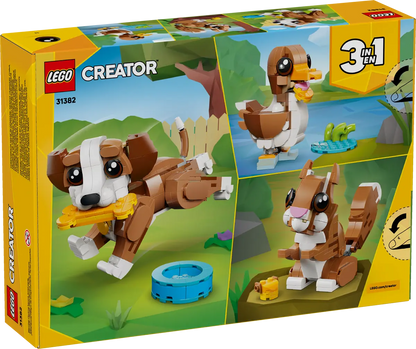 Schattige dieren: speelse puppy - 31382