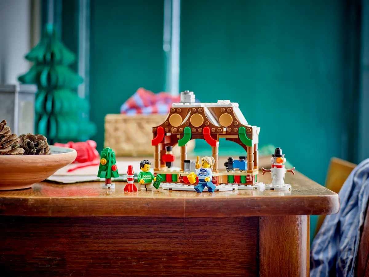 Winterse marktkraam - 40602