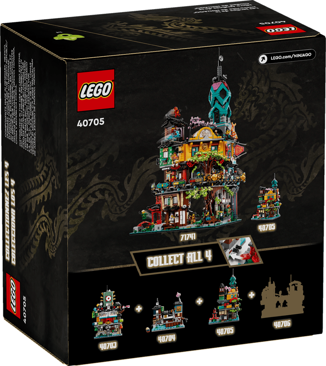 Micro NINJAGO stadstuinen - 40705