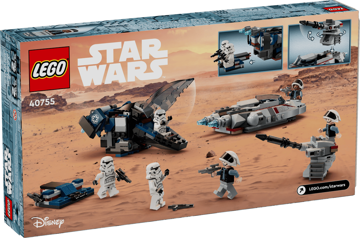 Imperial Dropship vs. Rebel Scout Speeder - 40755