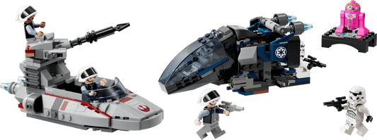 Imperial Dropship vs. Rebel Scout Speeder - 40755