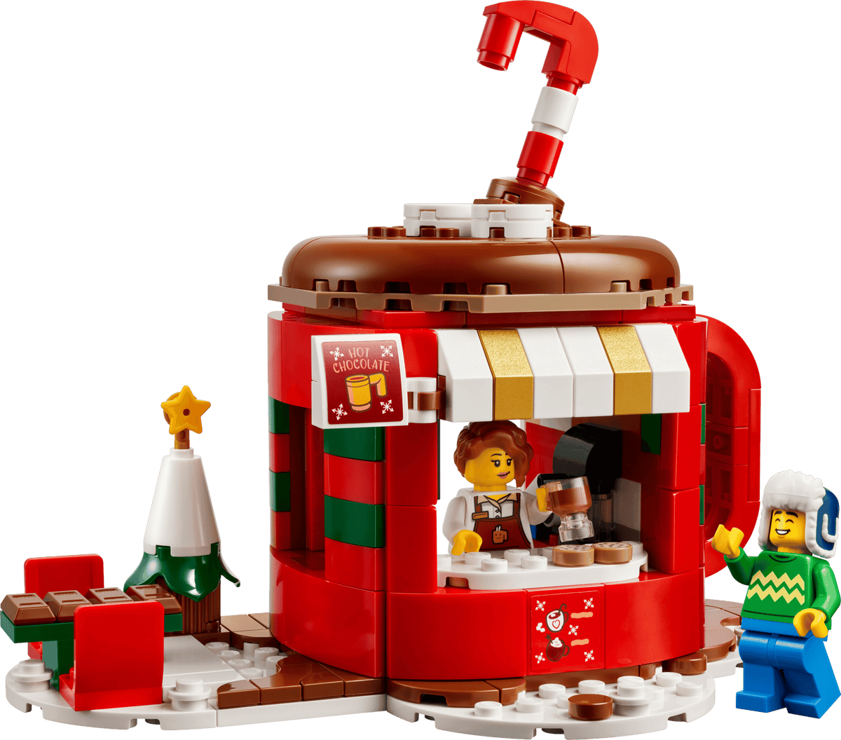 Warme chocolademelkkraam - 40776
