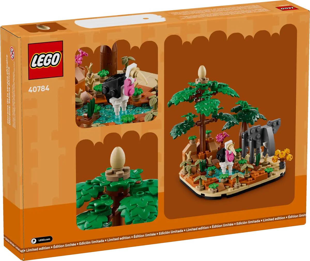 Afrikaanse savanne diorama - 40784