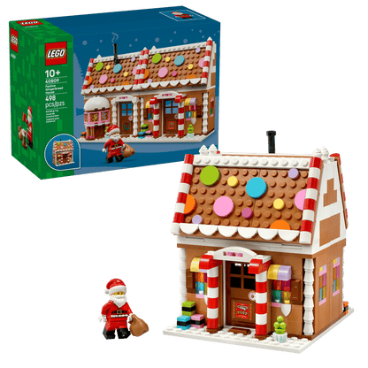 Winters peperkoekhuisje - 40809