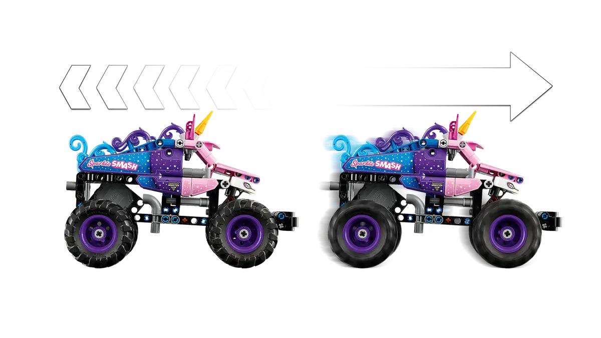 Monster Jam™ Sparkle Smash™ pull-back - 42220