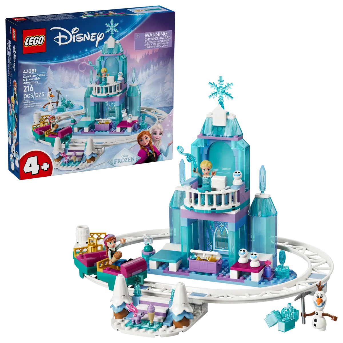 Elsa's Ice Castle and Snow Ride - 43281