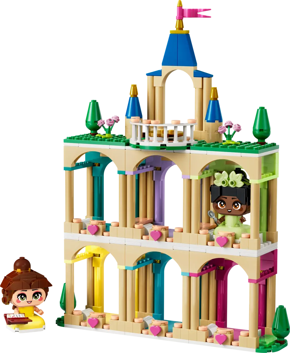 Mini Belle and Tiana with castle - 43291