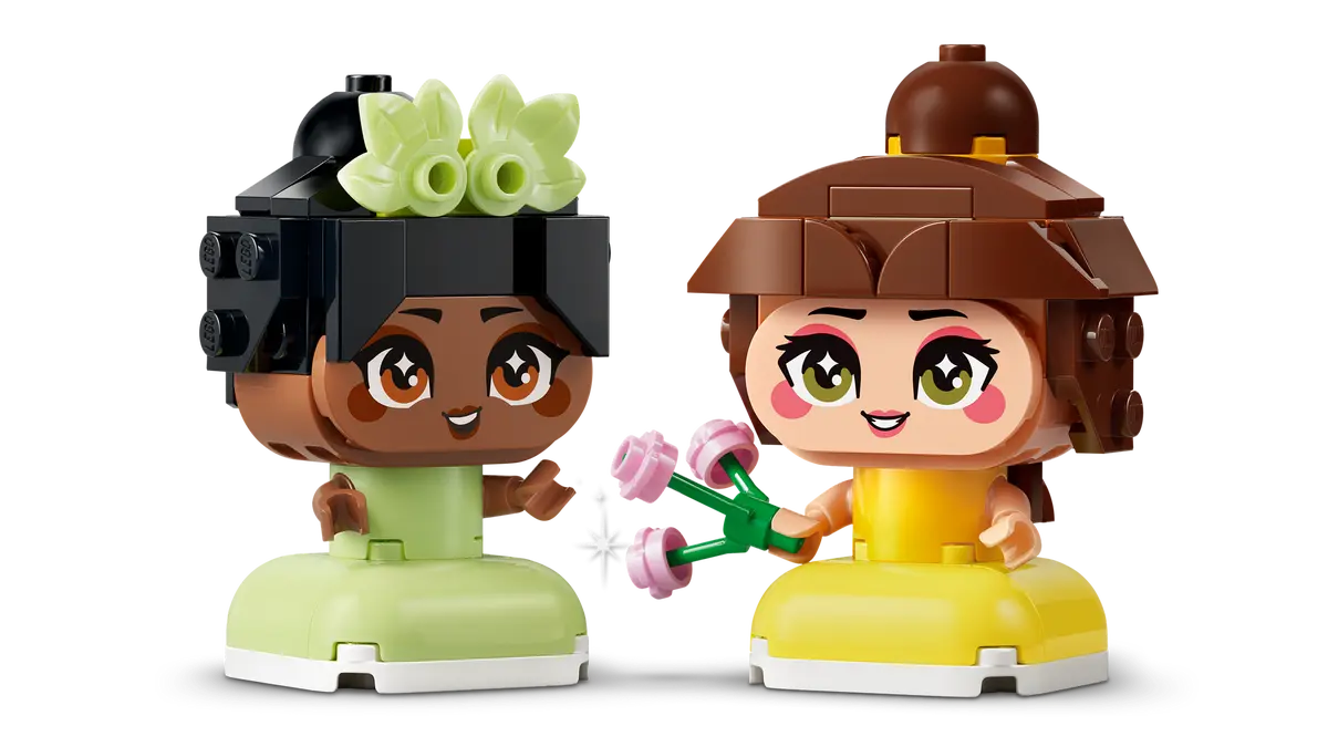 Mini Belle and Tiana with castle - 43291