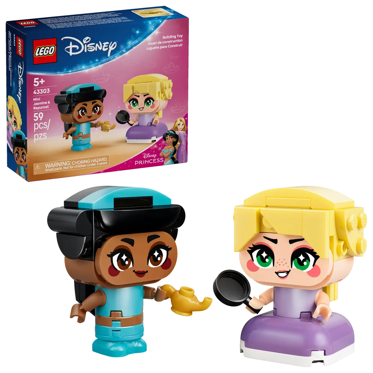 Mini Jasmine en Rapunzel - 43303