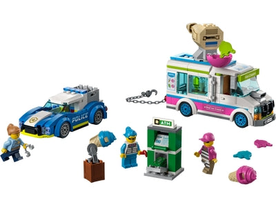 Ice cream truck police chase - 60314