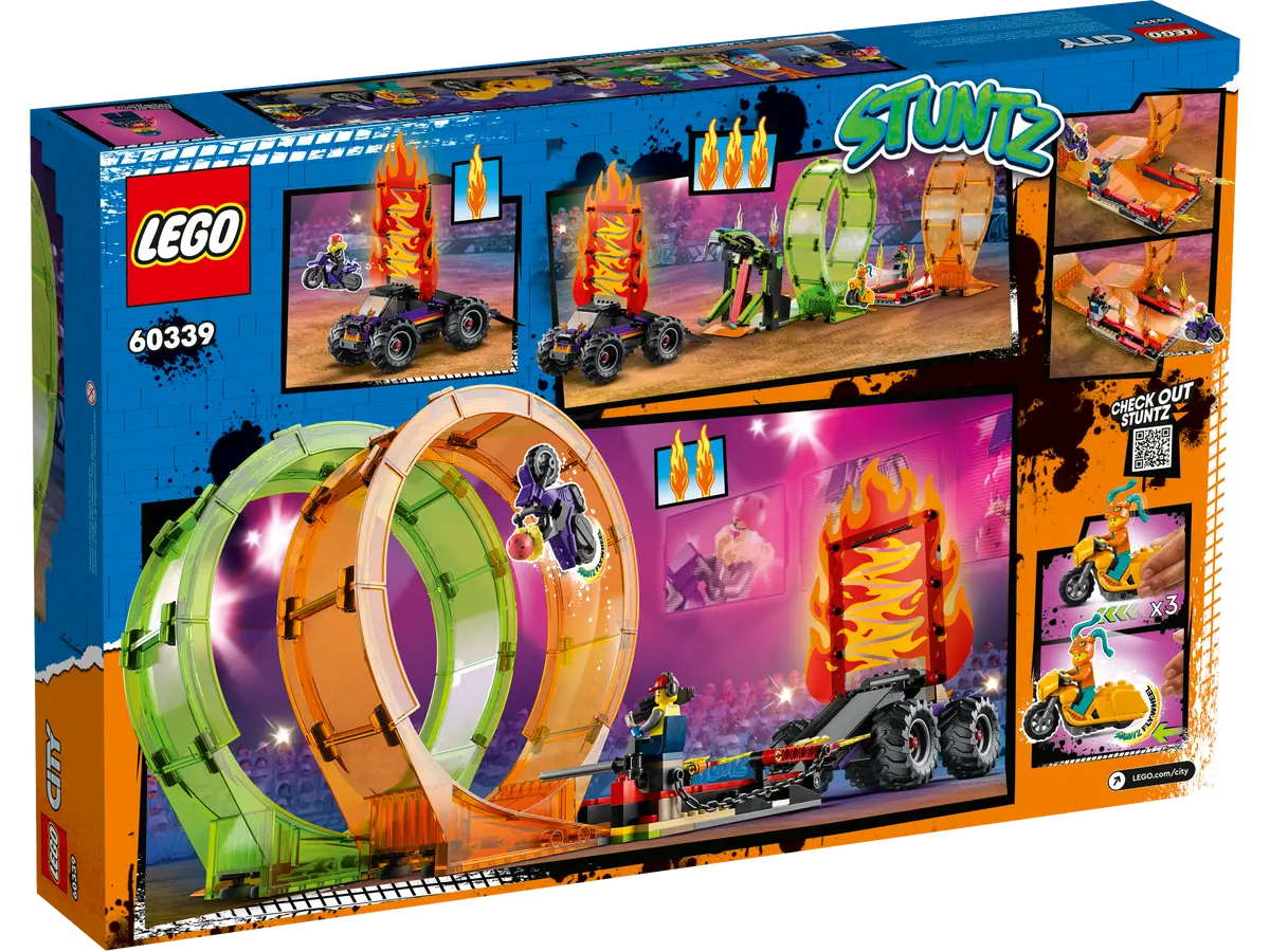 Dubbele looping stuntarena - 60339