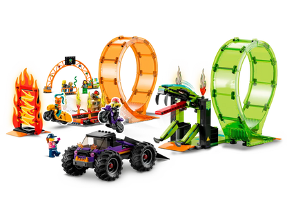 Dubbele looping stuntarena - 60339