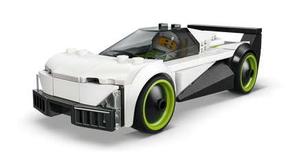 Straalvliegtuig vs. sportauto - 60489