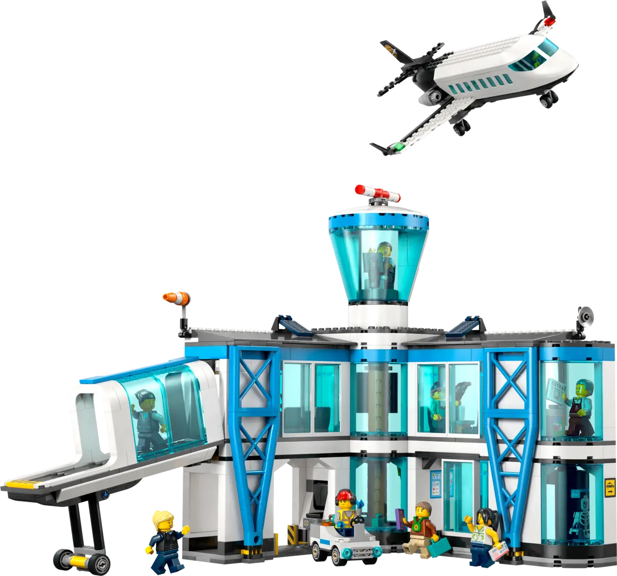 Airport with plane - 60502