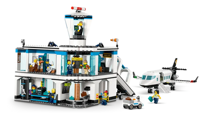 Luchthaven met vliegtuig - 60502