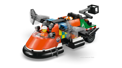 Vliegtuig, servicewagen en hovercraft remix - 60505