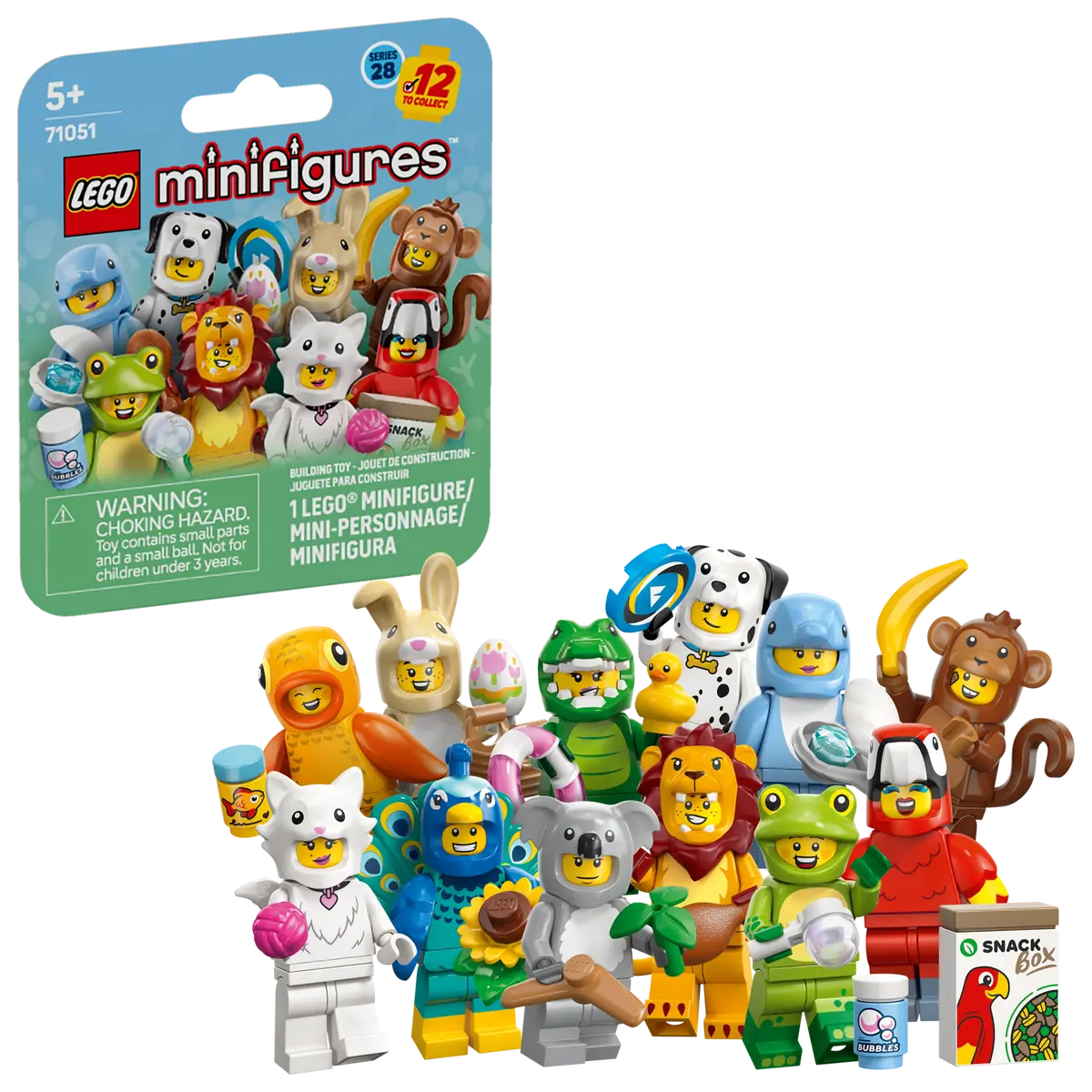 Series 28: Animal Costumes - Box (36 Pieces) - 71051