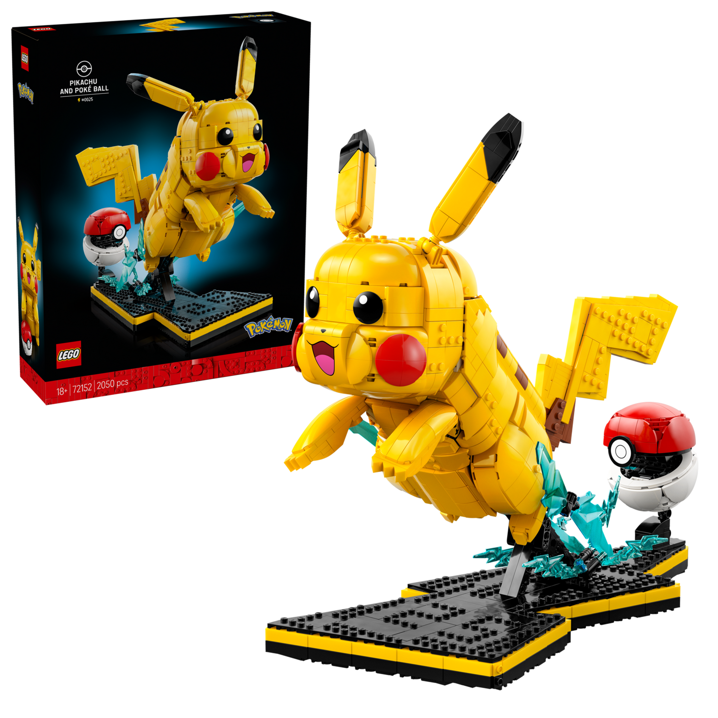 Pikachu and Poké Ball - 72152