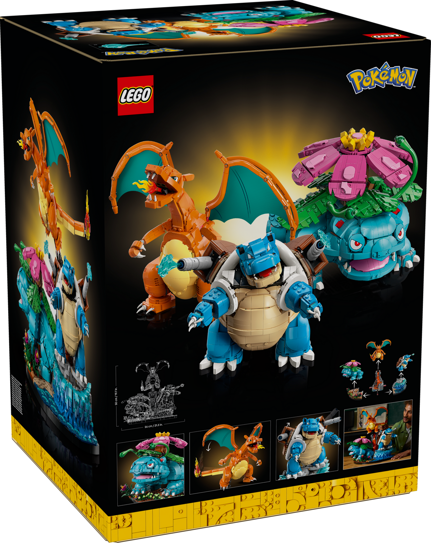 Venusaur, Charizard, and Blastoise - 72153