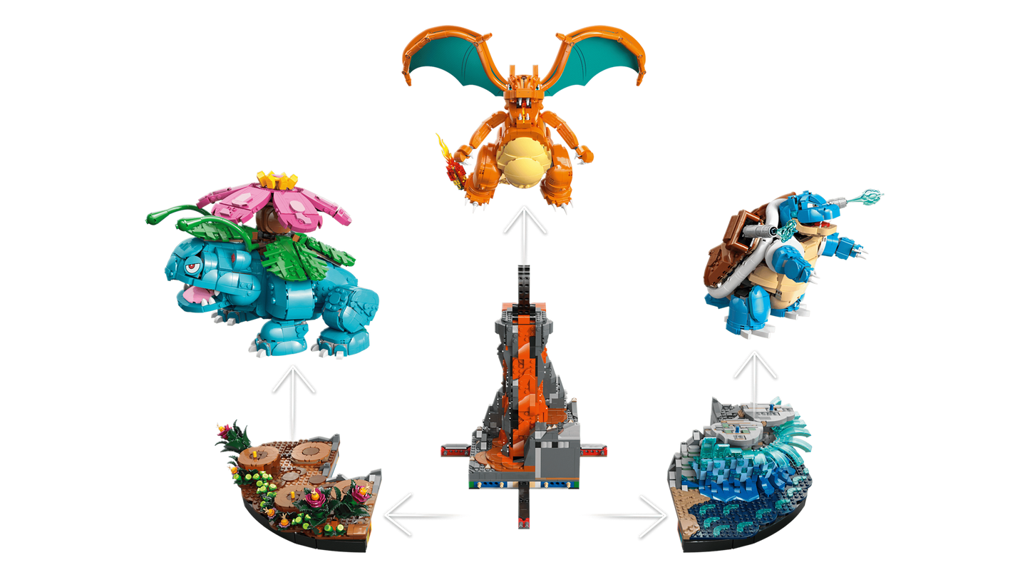 Venusaur, Charizard, and Blastoise - 72153