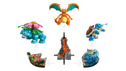 Venusaur, Charizard, and Blastoise - 72153