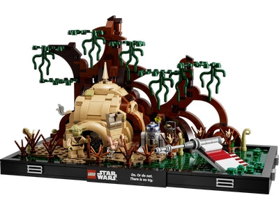 Jedi™ training op Dagobah™ diorama - 75330