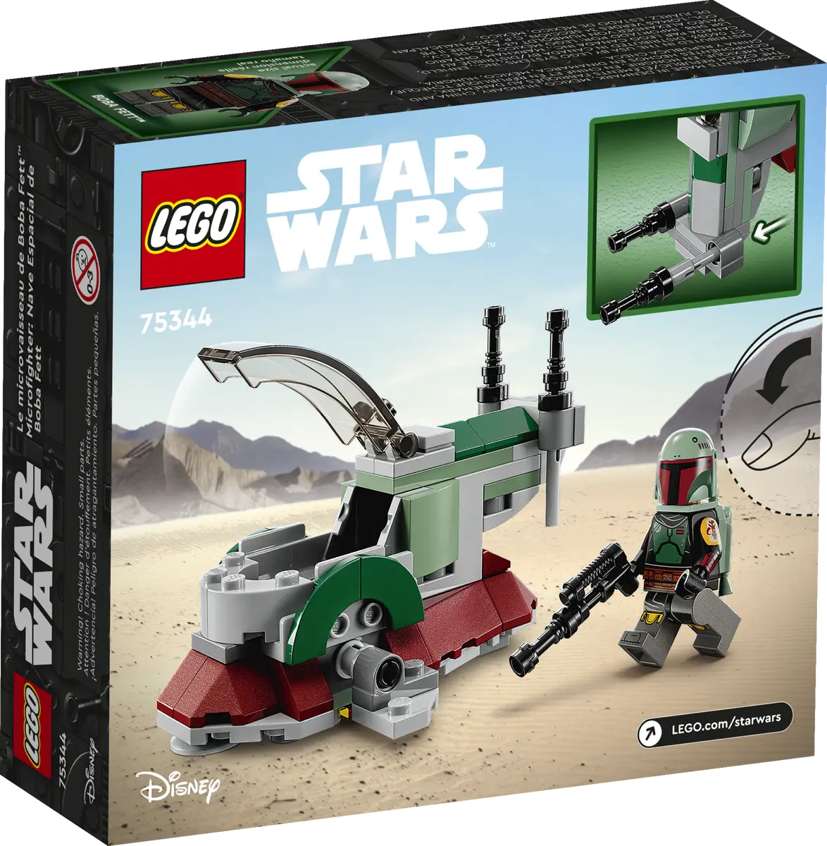 Boba Fett's sterrenschip™ Microfighter - 75344