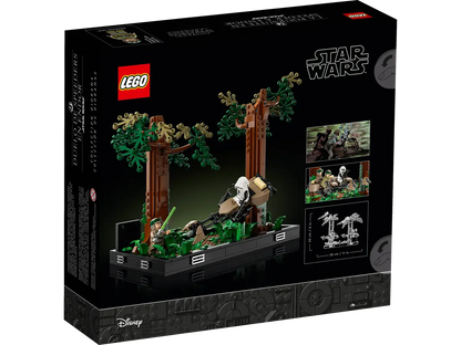 Endor™ speederachtervolging diorama - 75353