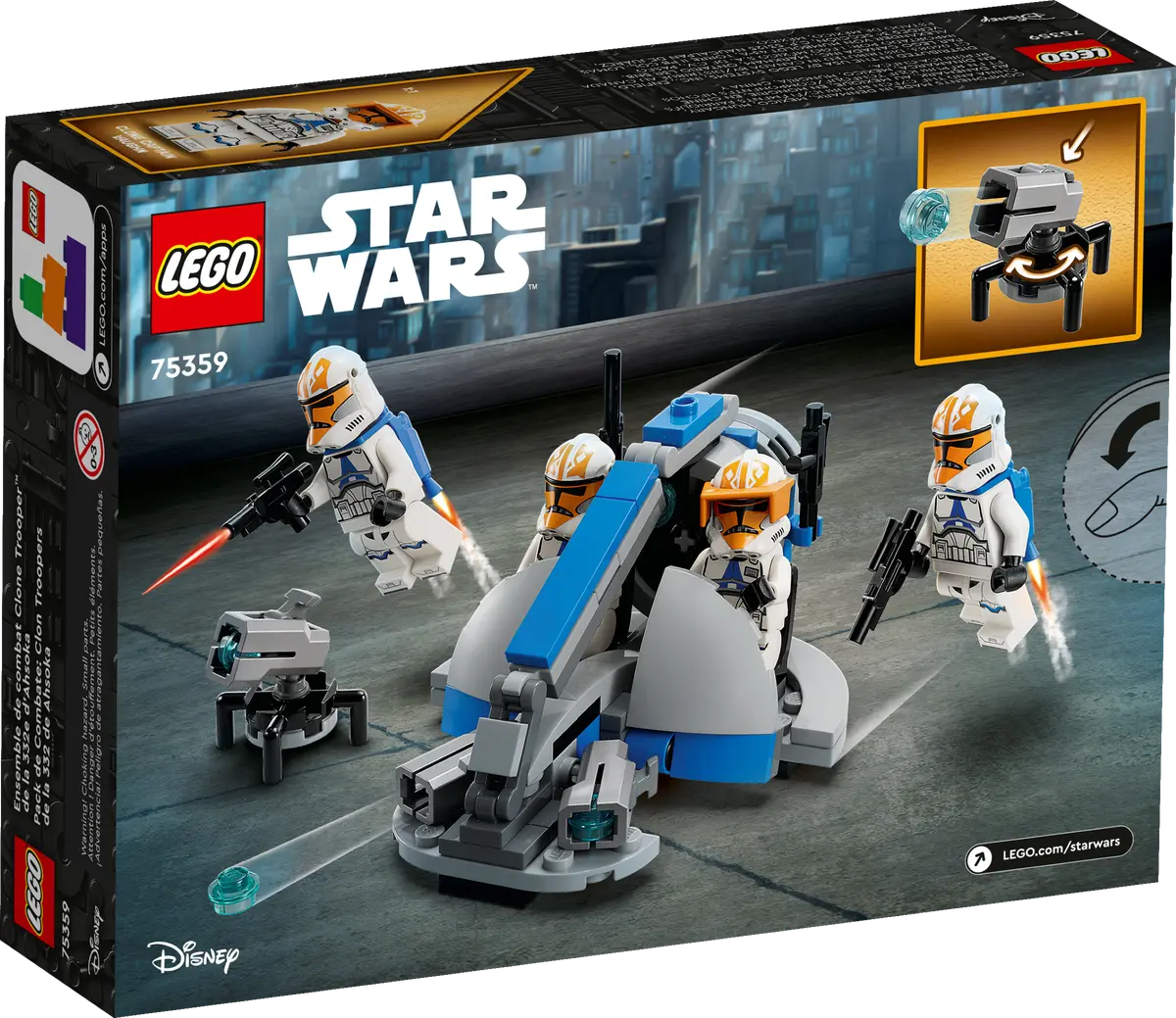 332nd Ahsoka's Clone Trooper™ Battle Pack - 75359
