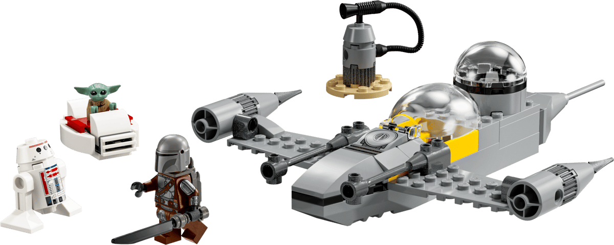 Mando en Grogu's N-1 Starfighter™ - 75410