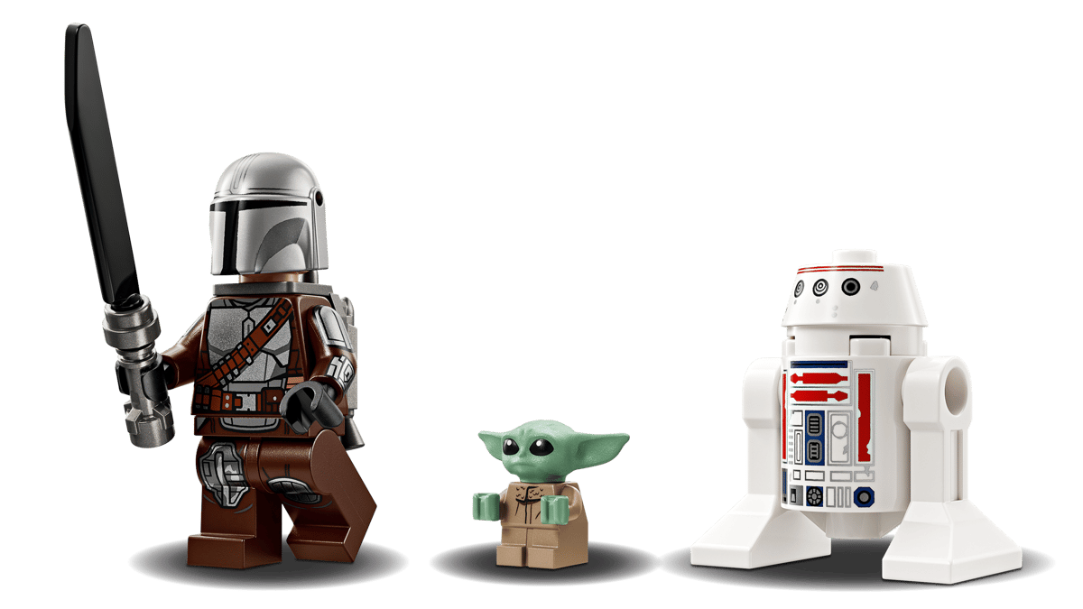 Mando en Grogu's N-1 Starfighter™ - 75410