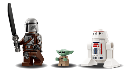 Mando en Grogu's N-1 Starfighter™ - 75410