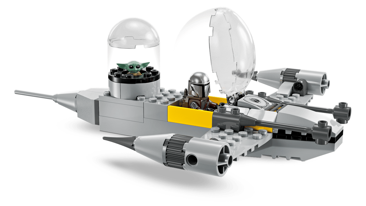 Mando en Grogu's N-1 Starfighter™ - 75410