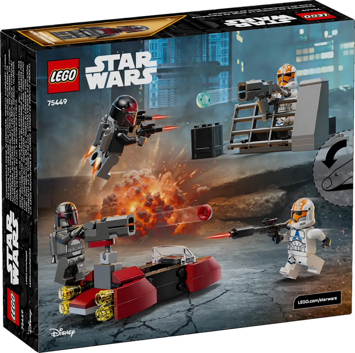 Beleg van Mandalore Battle Pack - 75449