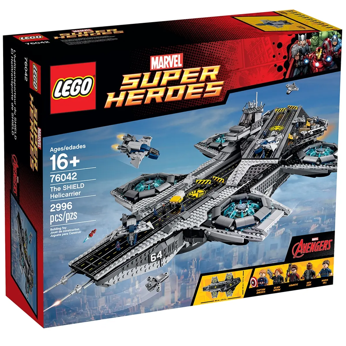 De SHIELD Helicarrier - 76042