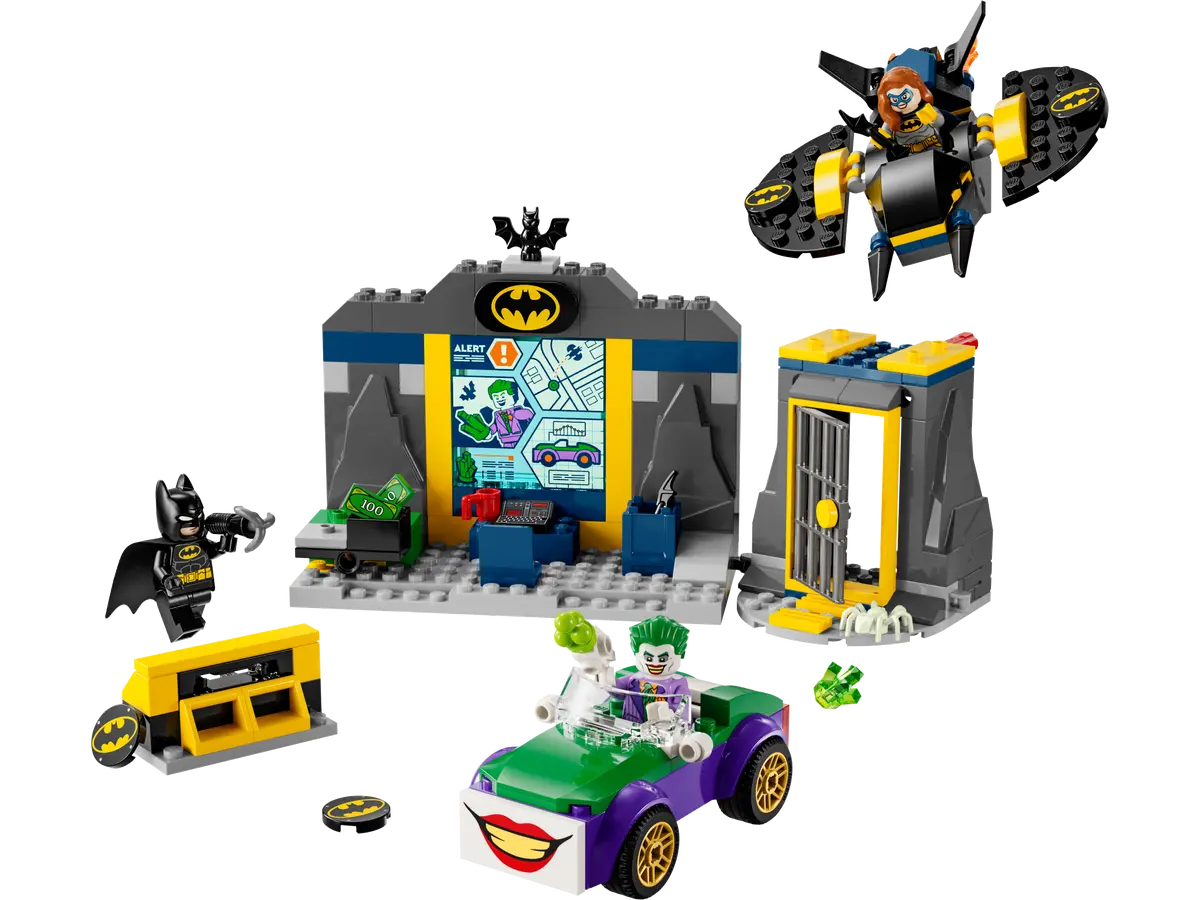 The Batcave™ with Batman™, Batgirl™ and The Joker™ - 76272